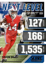 Load image into Gallery viewer, 2021 Panini Score NFL Football NEXT LEVEL STATS Inserts ~ Pick Your Cards