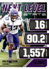 Load image into Gallery viewer, 2021 Panini Score NFL Football NEXT LEVEL STATS Inserts ~ Pick Your Cards