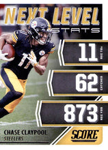 Load image into Gallery viewer, 2021 Panini Score NFL Football NEXT LEVEL STATS Inserts ~ Pick Your Cards