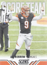 Load image into Gallery viewer, 2021 Panini Score NFL Football SCORE TEAM Inserts ~ Pick Your Cards