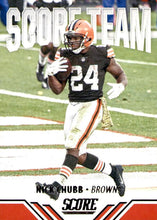 Load image into Gallery viewer, 2021 Panini Score NFL Football SCORE TEAM Inserts ~ Pick Your Cards