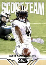 Load image into Gallery viewer, 2021 Panini Score NFL Football SCORE TEAM Inserts ~ Pick Your Cards