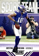 Load image into Gallery viewer, 2021 Panini Score NFL Football SCORE TEAM Inserts ~ Pick Your Cards