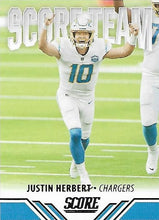 Load image into Gallery viewer, 2021 Panini Score NFL Football SCORE TEAM Inserts ~ Pick Your Cards