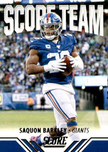 Load image into Gallery viewer, 2021 Panini Score NFL Football SCORE TEAM Inserts ~ Pick Your Cards