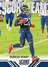 Load image into Gallery viewer, 2021 Panini Score NFL Football SCORE TEAM Inserts ~ Pick Your Cards