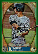 Load image into Gallery viewer, 2021 Topps Gypsy Queen Baseball GREEN Parallels ~ Pick your card
