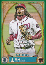 Load image into Gallery viewer, 2021 Topps Gypsy Queen Baseball GREEN Parallels ~ Pick your card