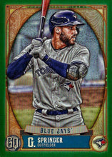 Load image into Gallery viewer, 2021 Topps Gypsy Queen Baseball GREEN Parallels ~ Pick your card
