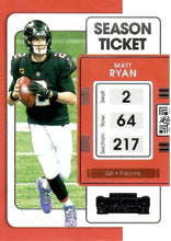 Load image into Gallery viewer, 2021 Panini Contenders NFL Football Cards #1-100 ~ Pick Your Cards