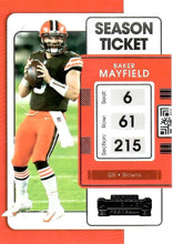Load image into Gallery viewer, 2021 Panini Contenders NFL Football Cards #1-100 ~ Pick Your Cards