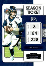 Load image into Gallery viewer, 2021 Panini Contenders NFL Football Cards #1-100 ~ Pick Your Cards