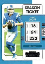 Load image into Gallery viewer, 2021 Panini Contenders NFL Football Cards #1-100 ~ Pick Your Cards