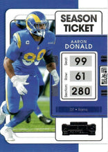 Load image into Gallery viewer, 2021 Panini Contenders NFL Football Cards #1-100 ~ Pick Your Cards