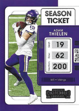 Load image into Gallery viewer, 2021 Panini Contenders NFL Football Cards #1-100 ~ Pick Your Cards