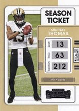 Load image into Gallery viewer, 2021 Panini Contenders NFL Football Cards #1-100 ~ Pick Your Cards
