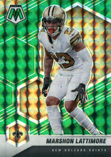 Load image into Gallery viewer, 2021 Panini Mosaic NFL Football PRIZM GREEN Parallels ~ Pick Your Cards