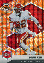 Load image into Gallery viewer, 2021 Panini Mosaic NFL Football PRIZM REACTIVE ORANGE Parallels ~ Pick Your Cards