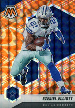 Load image into Gallery viewer, 2021 Panini Mosaic NFL Football PRIZM REACTIVE ORANGE Parallels ~ Pick Your Cards
