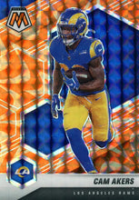 Load image into Gallery viewer, 2021 Panini Mosaic NFL Football PRIZM REACTIVE ORANGE Parallels ~ Pick Your Cards