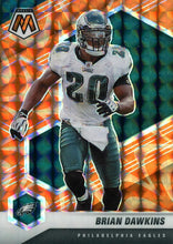 Load image into Gallery viewer, 2021 Panini Mosaic NFL Football PRIZM REACTIVE ORANGE Parallels ~ Pick Your Cards