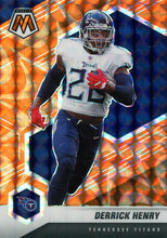 Load image into Gallery viewer, 2021 Panini Mosaic NFL Football PRIZM REACTIVE ORANGE Parallels ~ Pick Your Cards