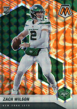 Load image into Gallery viewer, 2021 Panini Mosaic NFL Football PRIZM REACTIVE ORANGE Parallels ~ Pick Your Cards