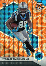 Load image into Gallery viewer, 2021 Panini Mosaic NFL Football PRIZM REACTIVE ORANGE Parallels ~ Pick Your Cards