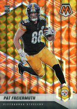 Load image into Gallery viewer, 2021 Panini Mosaic NFL Football PRIZM REACTIVE ORANGE Parallels ~ Pick Your Cards