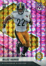 Load image into Gallery viewer, 2021 Panini Mosaic NFL Football PRIZM PINK CAMO Parallels ~ Pick Your Cards