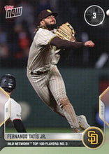Load image into Gallery viewer, 2022 Topps Now MLB Network's Top 100 ~ Pick your card