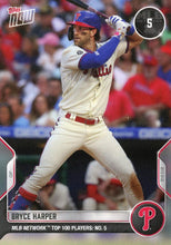 Load image into Gallery viewer, 2022 Topps Now MLB Network's Top 100 ~ Pick your card