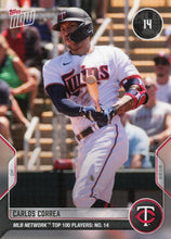 Load image into Gallery viewer, 2022 Topps Now MLB Network's Top 100 ~ Pick your card