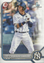 Load image into Gallery viewer, 2022 Bowman Baseball Prospect Cards ~ Pick your card