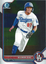 Load image into Gallery viewer, 2022 Bowman Baseball CHROME Prospect Cards ~ Pick your card