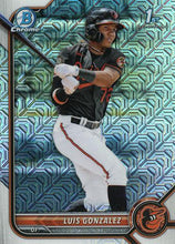 Load image into Gallery viewer, 2022 Bowman Baseball CHROME Prospect MOJO REFRACTORS ~ Pick your card