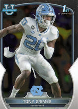 Load image into Gallery viewer, 2022 Bowman University Chrome Football Cards ~ Pick your card