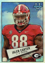 Load image into Gallery viewer, 2022 Bowman University Chrome 1952 Bowman Inserts Football ~ Pick your card