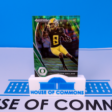 Load image into Gallery viewer, 2021 Panini Prizm Draft Picks Collegiate Football GREEN WAVE Parallels ~ Pick Your Cards