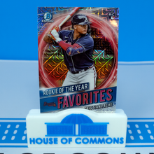 Load image into Gallery viewer, 2021 Bowman ROOKIE OF THE YEAR FAVORITES Chrome Refractor Inserts ~ Pick your card