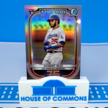 Load image into Gallery viewer, 2021 Bowman Scouts’ Top 100 Chrome Refractor Inserts ~ Pick your card