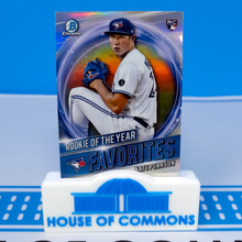 Load image into Gallery viewer, 2021 Bowman ROOKIE OF THE YEAR FAVORITES Chrome Refractor Inserts ~ Pick your card