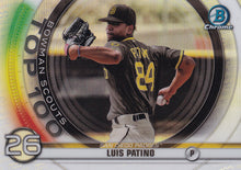 Load image into Gallery viewer, 2020 Bowman Scouts’ Top 100 Chrome Refractor Insert ~ Pick your card