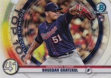Load image into Gallery viewer, 2020 Bowman Scouts’ Top 100 Chrome Refractor Insert ~ Pick your card