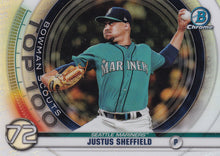 Load image into Gallery viewer, 2020 Bowman Scouts’ Top 100 Chrome Refractor Insert ~ Pick your card