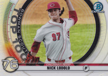 Load image into Gallery viewer, 2020 Bowman Scouts’ Top 100 Chrome Refractor Insert ~ Pick your card