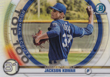 Load image into Gallery viewer, 2020 Bowman Scouts’ Top 100 Chrome Refractor Insert ~ Pick your card