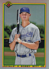 Load image into Gallery viewer, 2020 Bowman - 1990 Bowman Chrome Refractor Insert: #90B-BWJ Bobby Witt Jr.