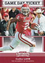 Load image into Gallery viewer, 2020 Panini Contenders Draft Picks GAME DAY TICKETS Inserts - Pick Your Cards