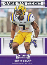 Load image into Gallery viewer, 2020 Panini Contenders Draft Picks GAME DAY TICKETS Inserts - Pick Your Cards